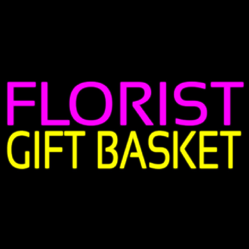 Florist Gifts Baskets Leuchtreklame