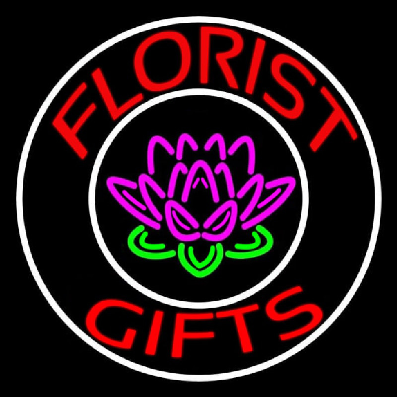 Florists Gifts Logo Leuchtreklame