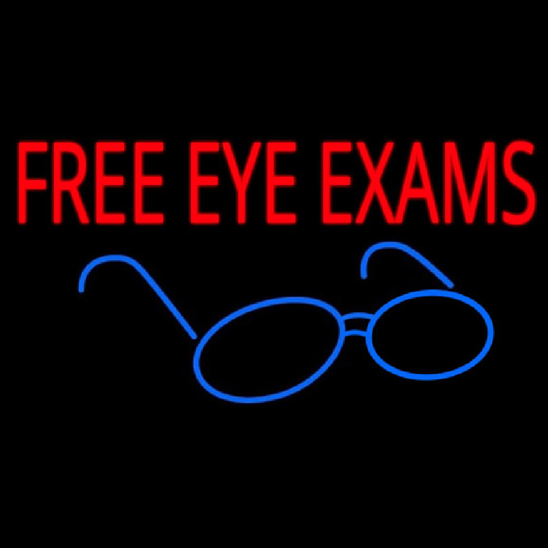 Free Eye E ams Leuchtreklame