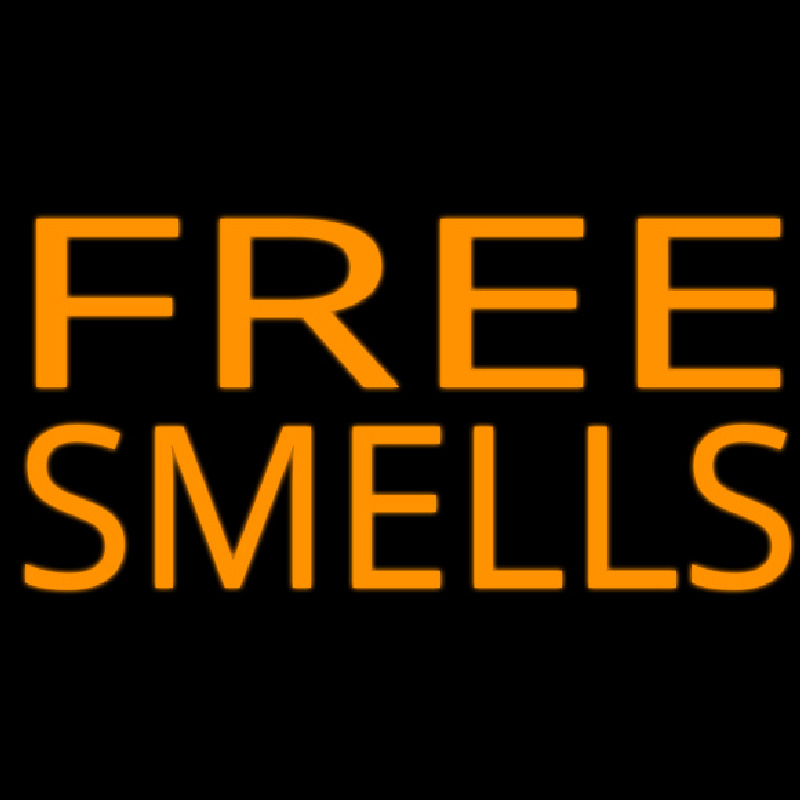 Free Smells Leuchtreklame