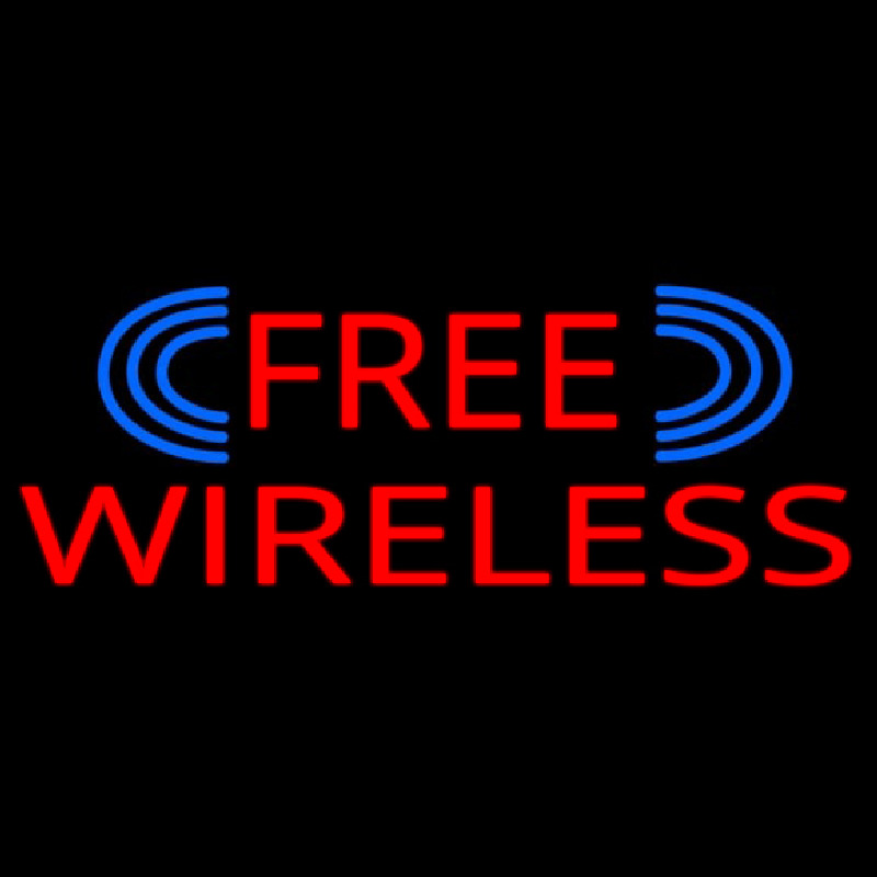 Free Wireless Leuchtreklame