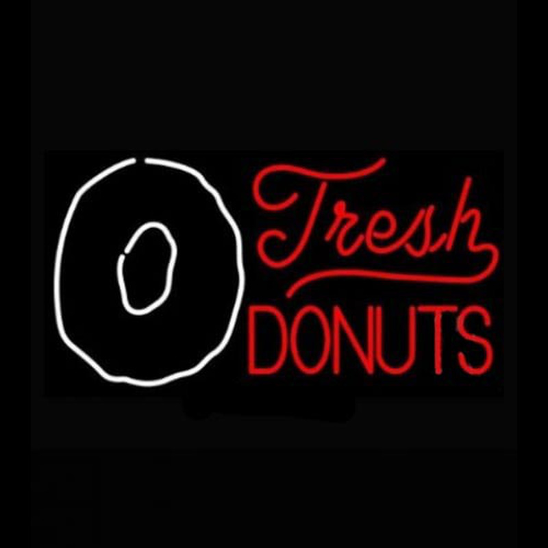 Fresh Donuts Leuchtreklame