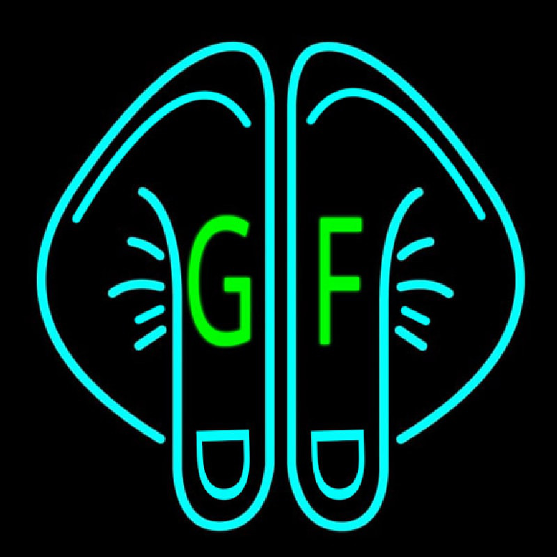 Gf Hand Signneon Sign Leuchtreklame