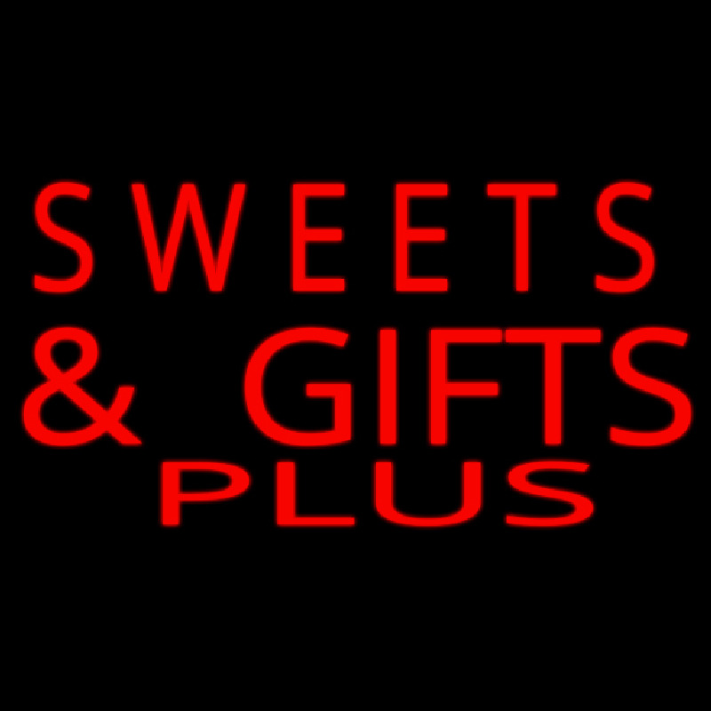 Gifts And Sweets Leuchtreklame