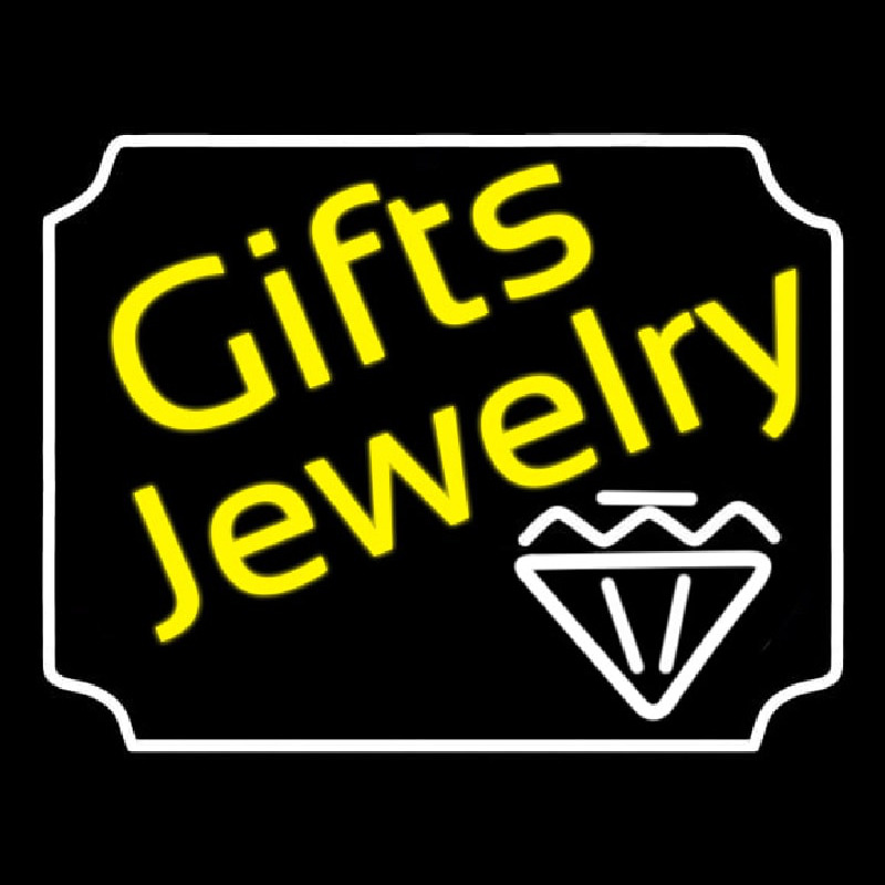 Gifts Jewelry Leuchtreklame