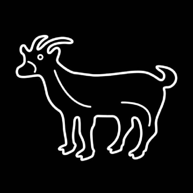 Goat Leuchtreklame