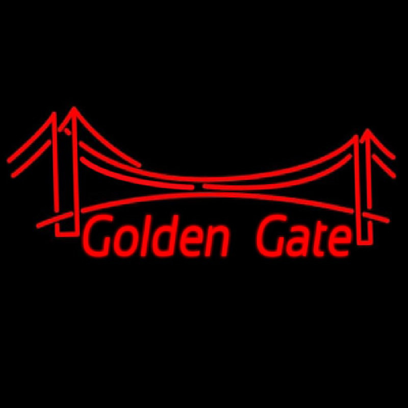 Golden Gate Leuchtreklame