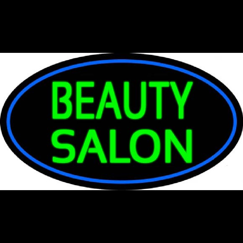 Green Beauty Salon Leuchtreklame