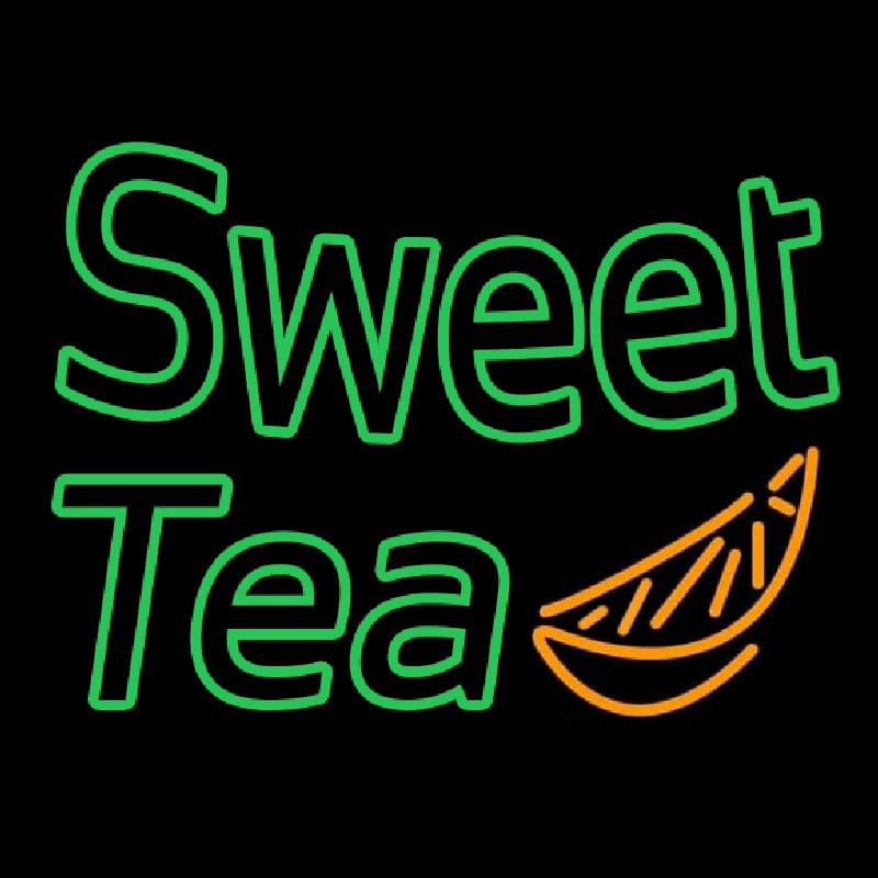 Green Sweet Tea Leuchtreklame