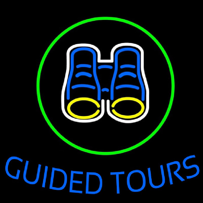 Guided Tours Leuchtreklame