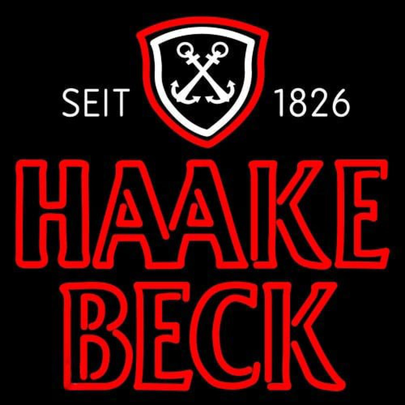 Haake Becks Beer Leuchtreklame