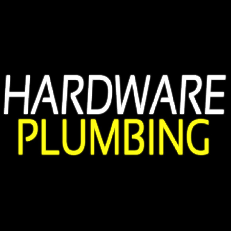 Hardware Plumbing Leuchtreklame