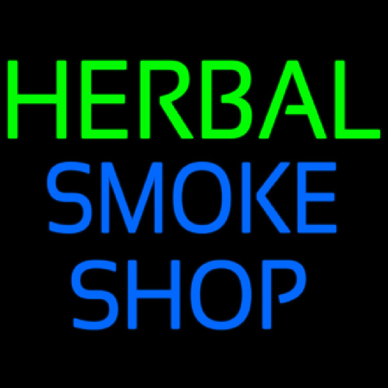 Herbal Smoke Shop Leuchtreklame