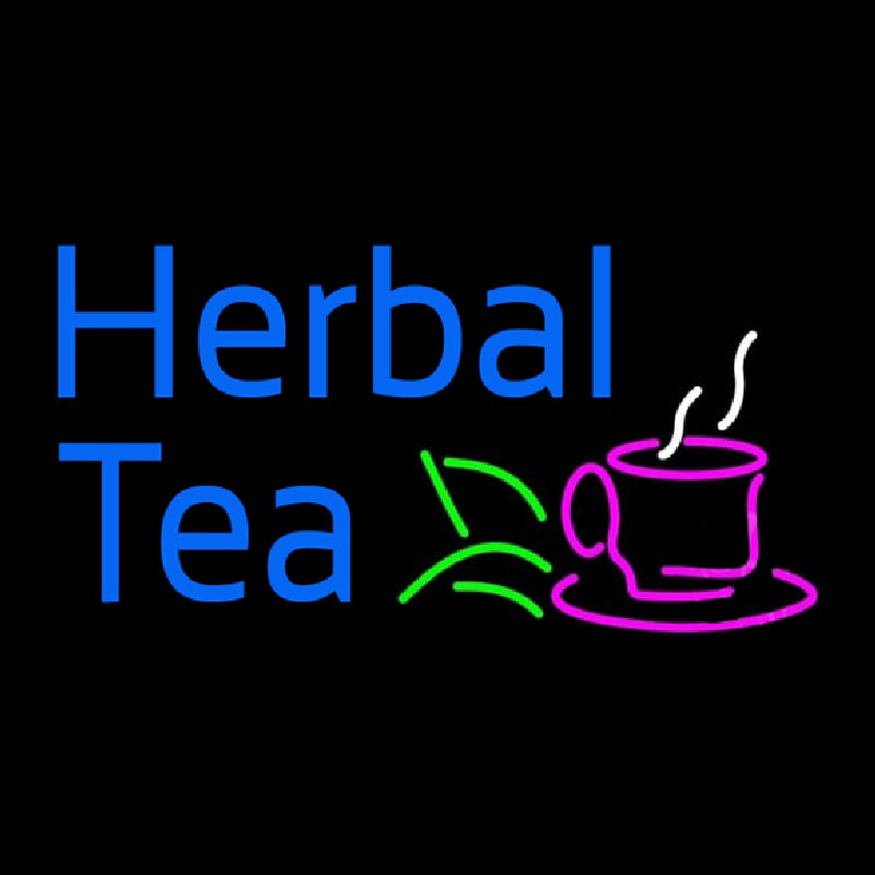 Herbal Tea Leuchtreklame