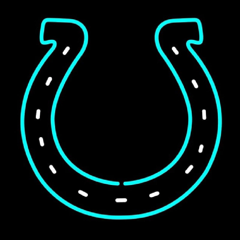 Horseshoe Logo Leuchtreklame