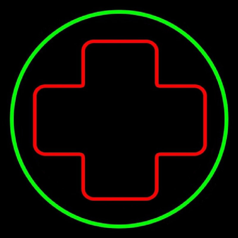 Hospital Plus Logo 2 Leuchtreklame