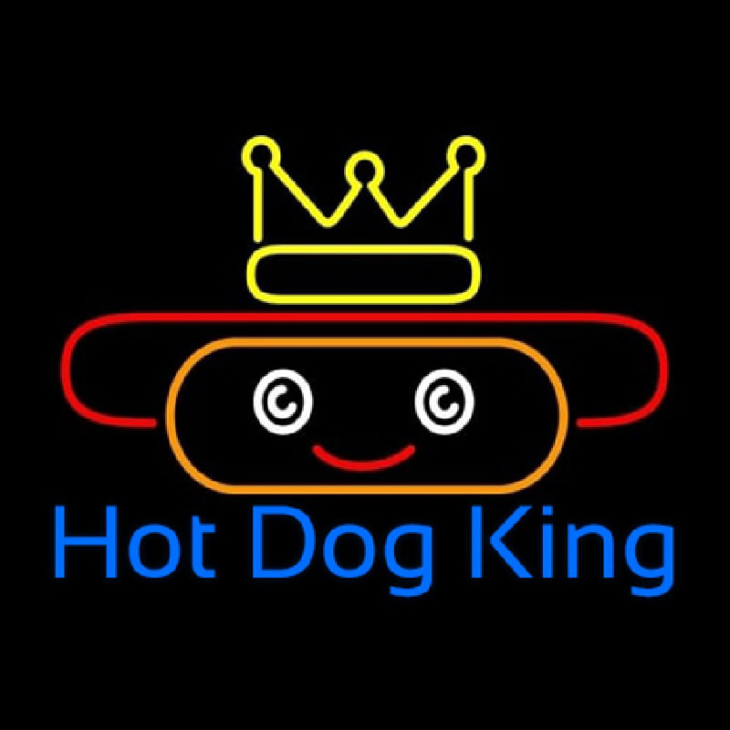 Hot Dog King Leuchtreklame