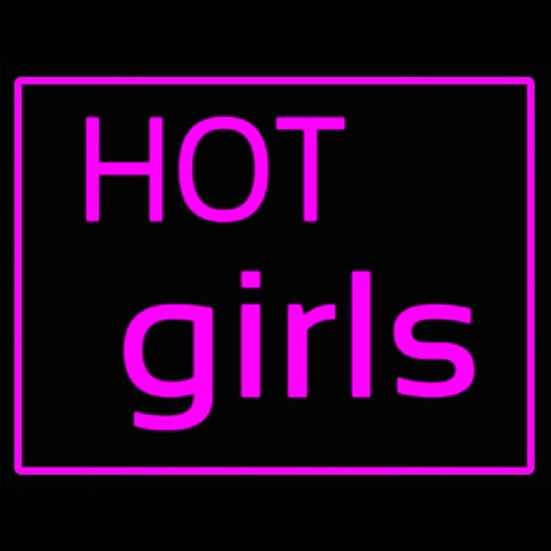 Hot Girls Border Leuchtreklame