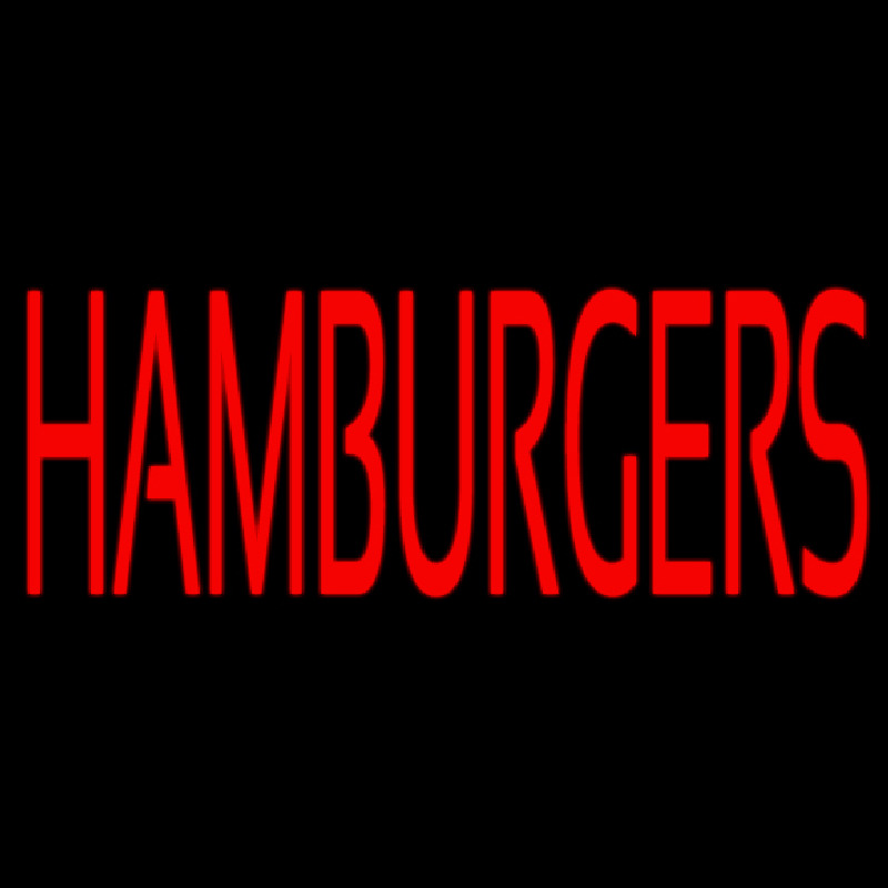 Humburgers 1 Leuchtreklame