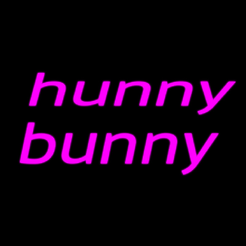 Hunny Bunny Leuchtreklame