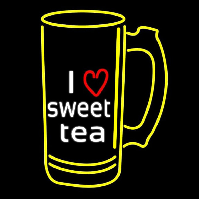 I Love Sweet Tea Leuchtreklame