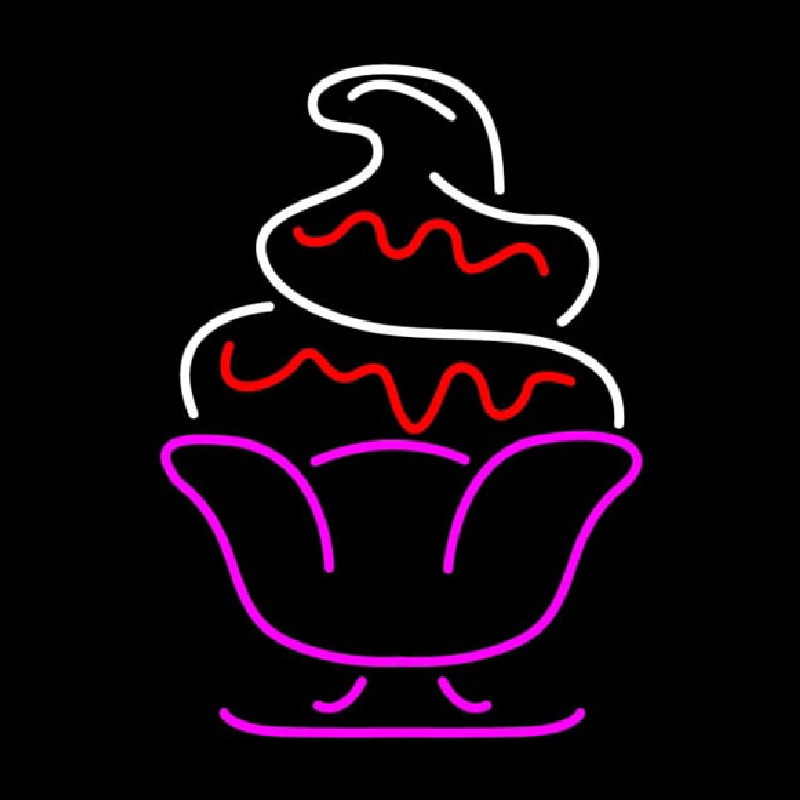 Ice Cream Logo Leuchtreklame