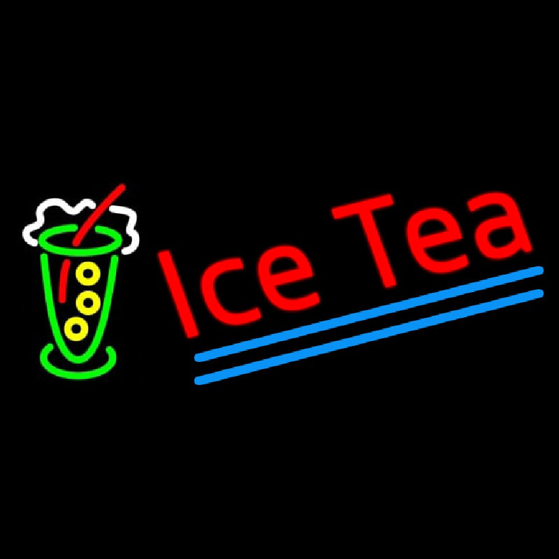 Ice Tea Logo Leuchtreklame