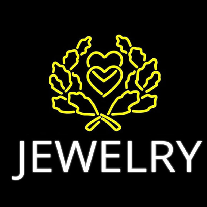 Jewelry Block Logo Leuchtreklame