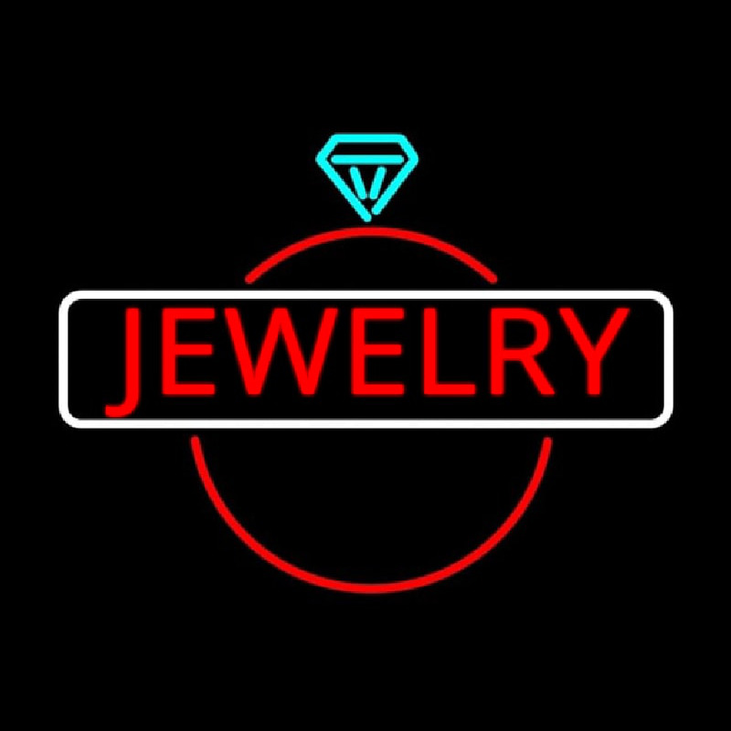 Jewelry Center Ring Logo Leuchtreklame