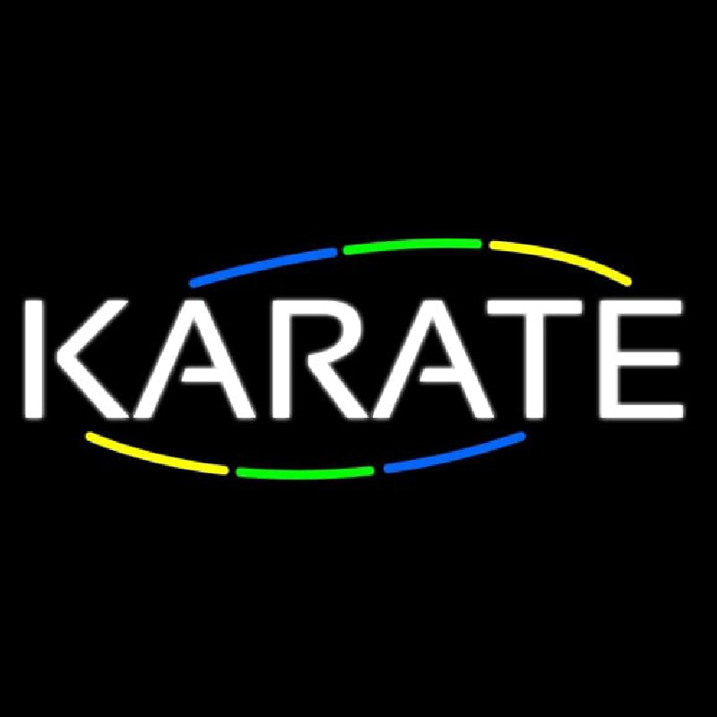 Karate Leuchtreklame