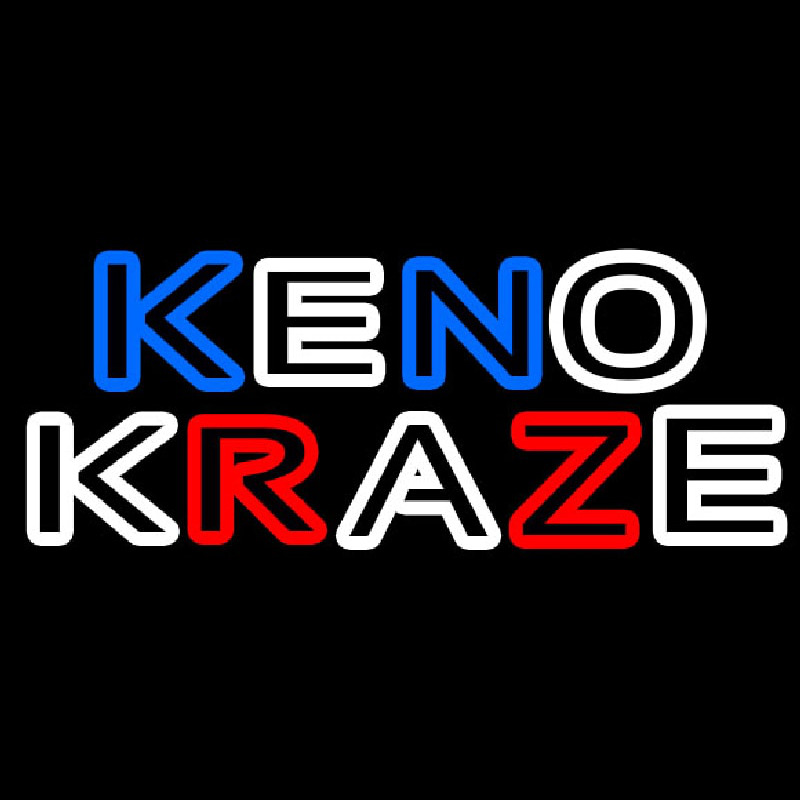 Keno Kraze 2 Leuchtreklame