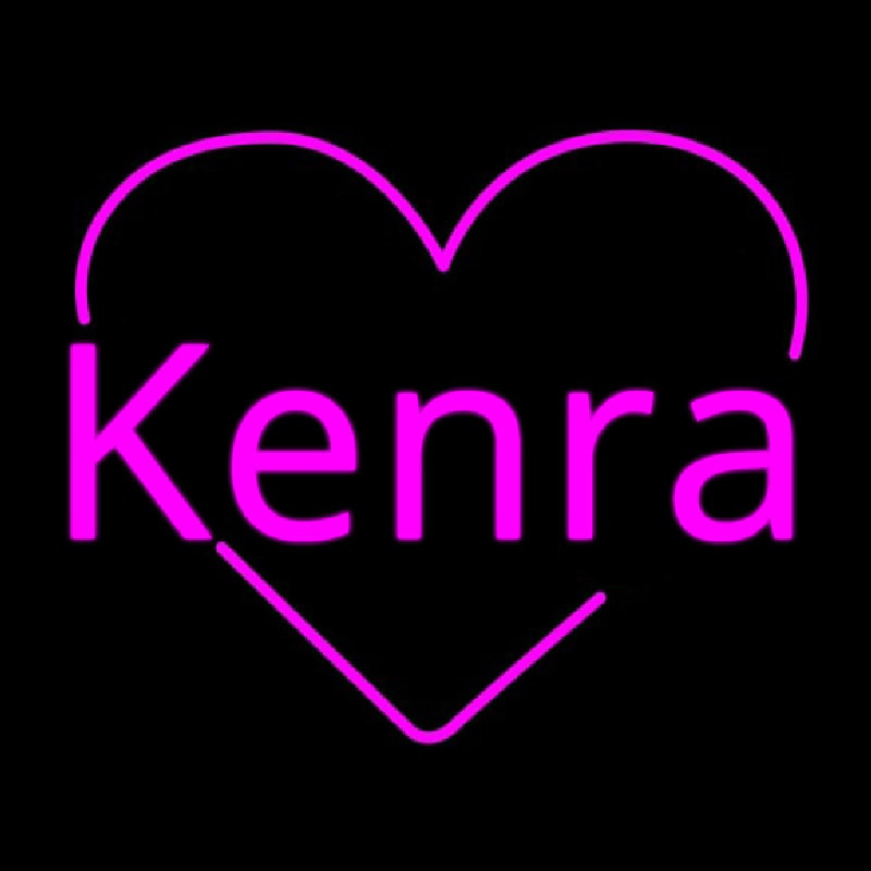 Kenra Heart Leuchtreklame