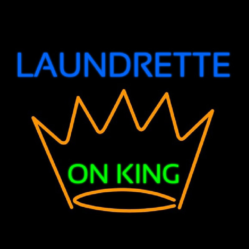 Launderette Leuchtreklame