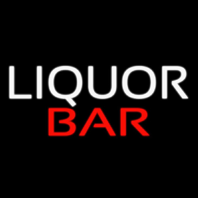 Liquor Bar Leuchtreklame