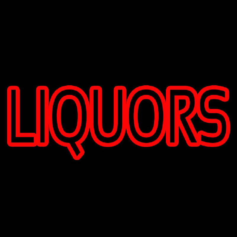 Liquors Leuchtreklame