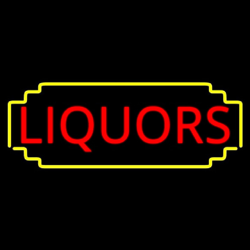 Liquors Leuchtreklame