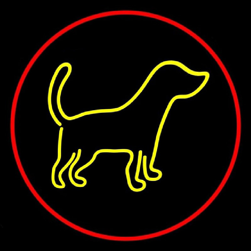 Logo Dog 2 Leuchtreklame