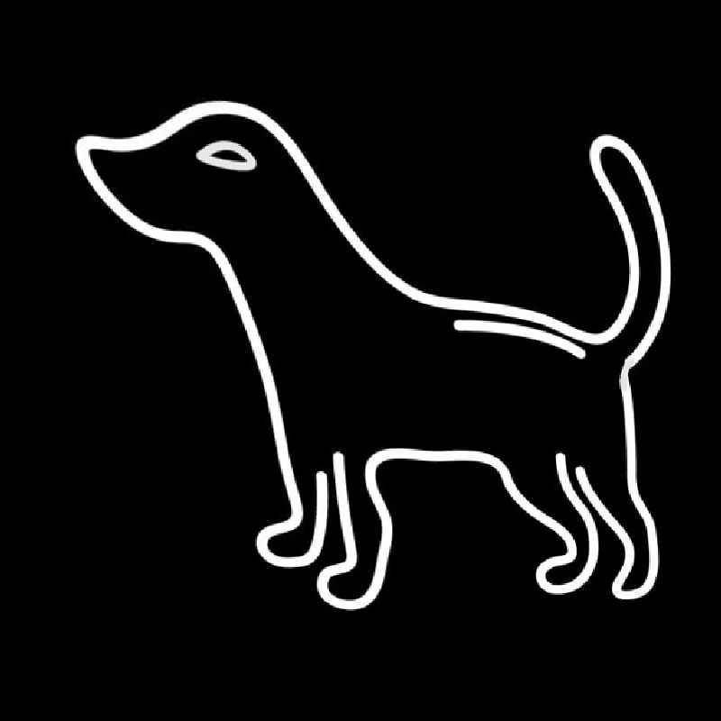 Logo Dog Leuchtreklame