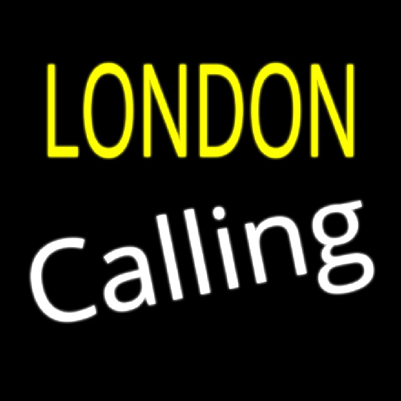 London Calling Leuchtreklame