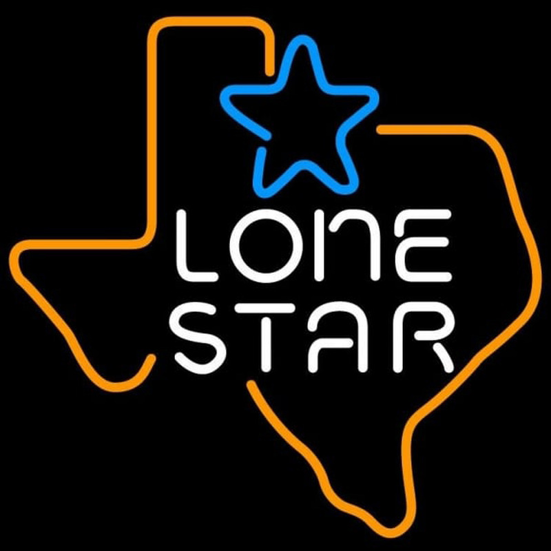 Lone Star Leuchtreklame