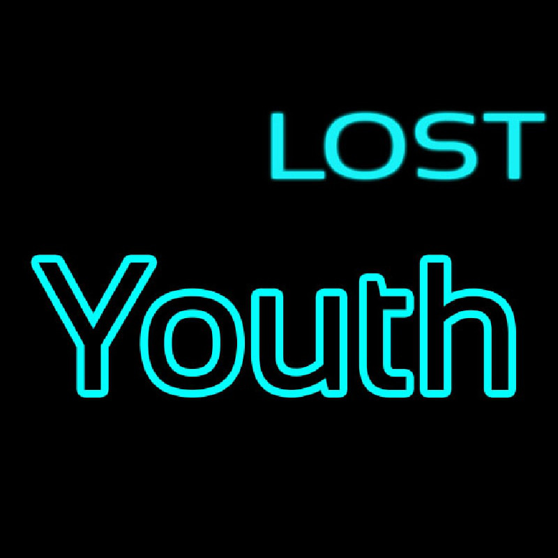 Lost Youth Leuchtreklame