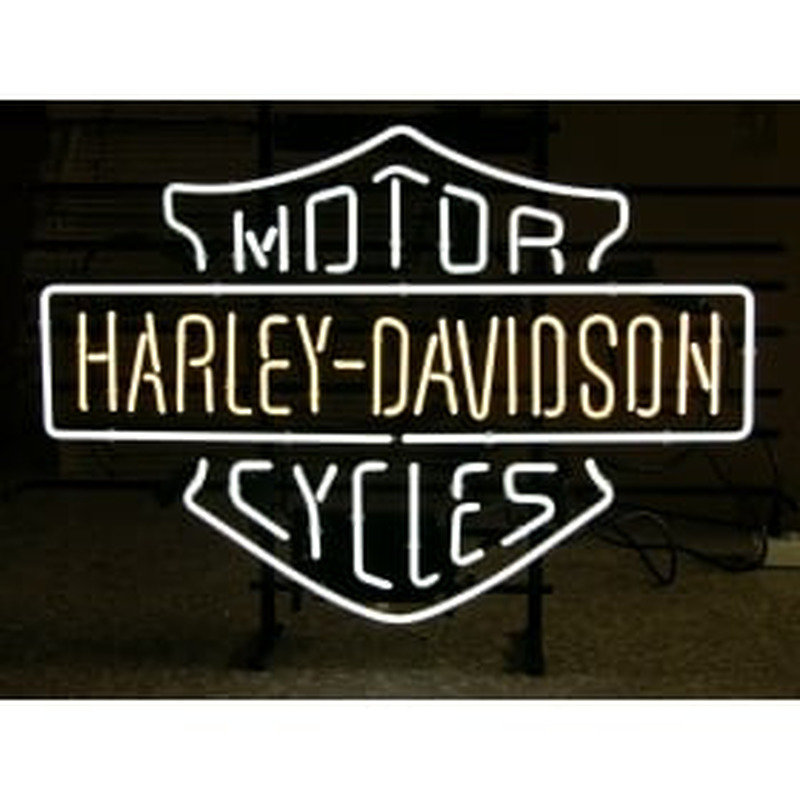 MOTOR CYCLES HARLEY-DAVIDSON Leuchtreklame