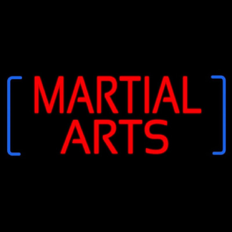 Martial Arts Leuchtreklame