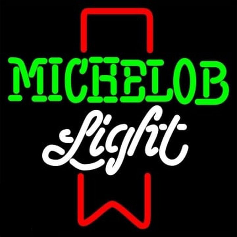 Michelob Light Red Ribbon Leuchtreklame