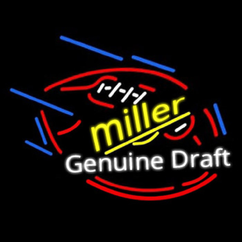 Miller Genuine Draft Foot Ball Leuchtreklame