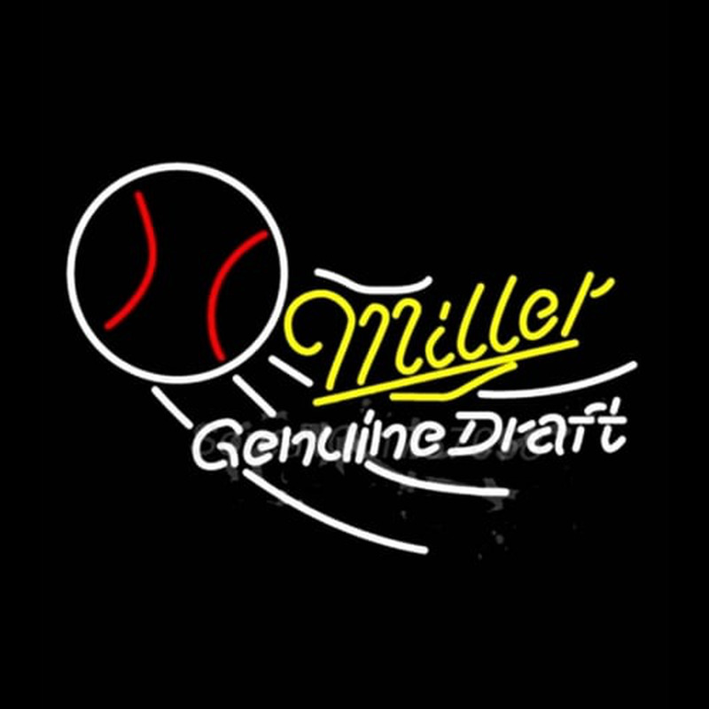 Miller Tennis Draft Leuchtreklame