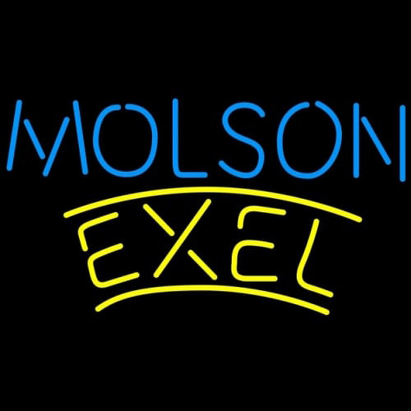 Molson Exel Leuchtreklame