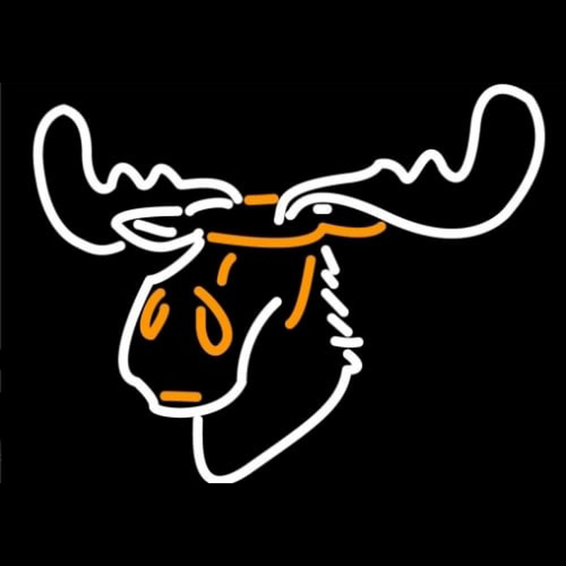 Moose Head Logo Leuchtreklame