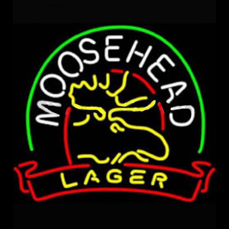 Moosehead Lager Beer Leuchtreklame