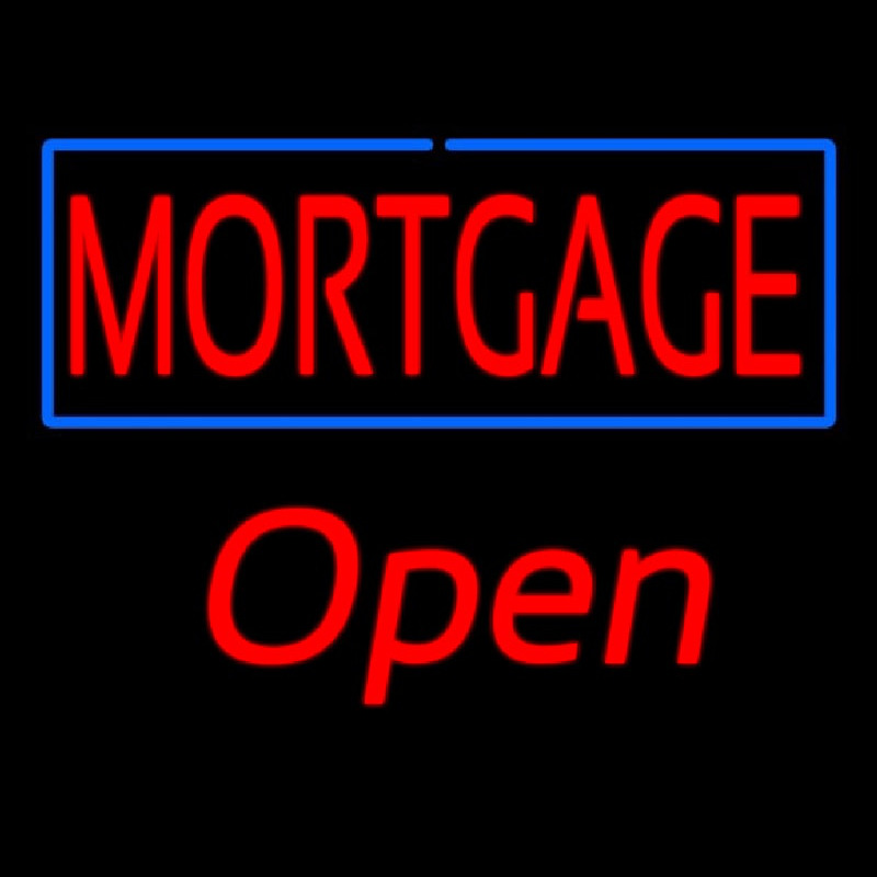 Mortgage Open Leuchtreklame